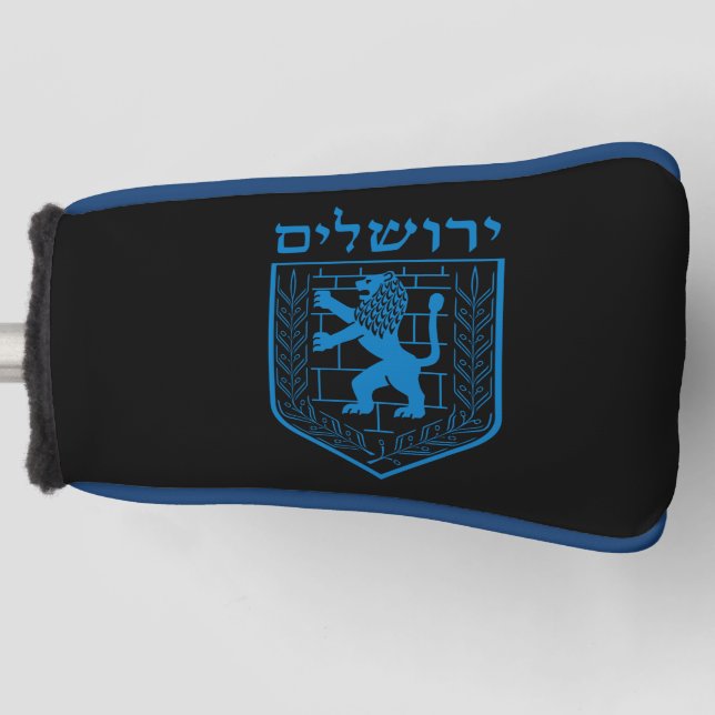 Emblem des Golf Head Cover von Jerusalem Headcover (Vorderseite)