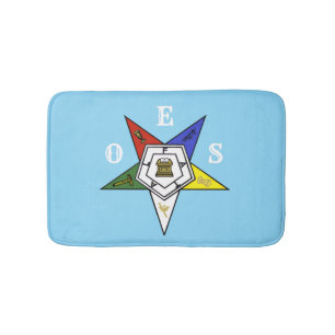 Emblem des Ordens des Eastern Star Badematte