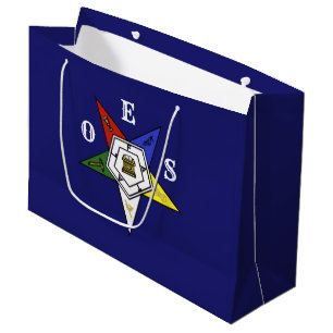 Emblem des Ordens des Eastern Star Große Geschenktüte