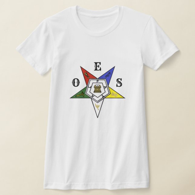 Emblem des Order of the Eastern Star T-Shirt (Ablage )