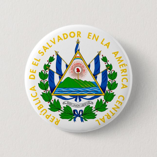 Emblem el el salvador button (Vorderseite)