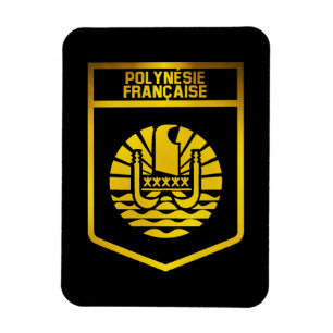 Emblem Französisch-Polynesien Magnet