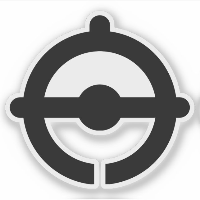 Emblem Funabashi, Chiba, Japan Aufkleber (Vorderseite)