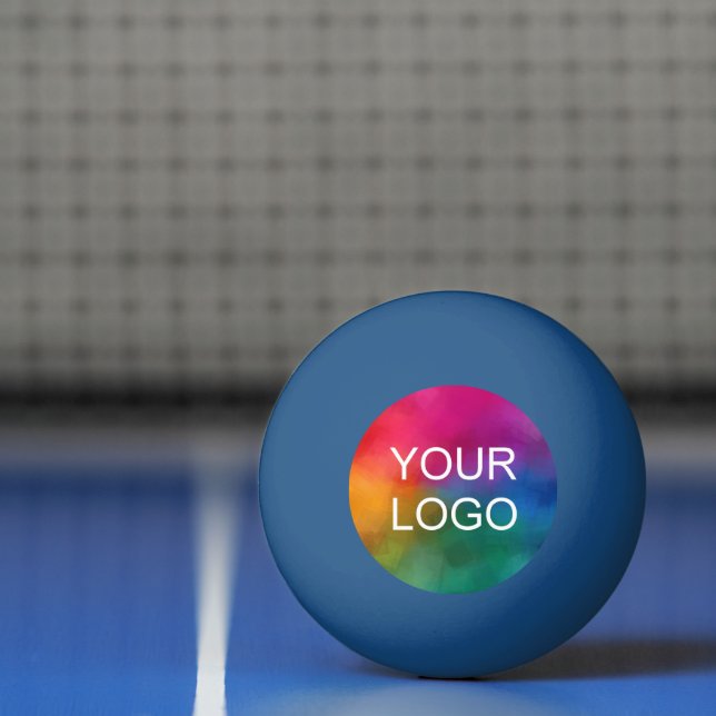 Emblem für das Logo von Unternehmen Blau Tischtennisball (Netto)