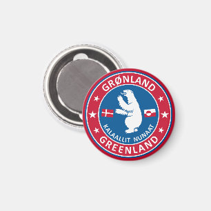 Emblem Grönlands Magnet