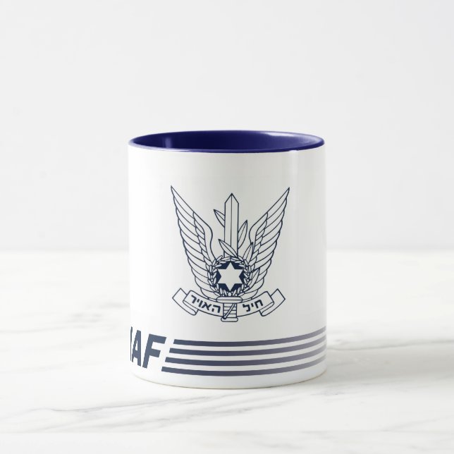 Emblem IAF - ISRAELISCHES AIR zwingt Tasse (Zentrum)