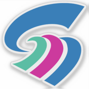 Emblem Minamisatsuma, Kagoshima, Japan Aufkleber