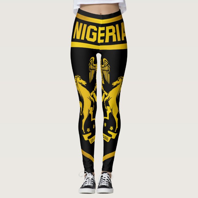 Emblem Nigeria Leggings (Vorderseite)