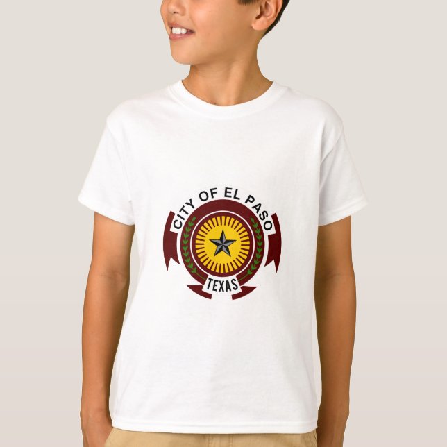 Emblem of City of El Paso, Texas T-Shirt (Vorderseite)