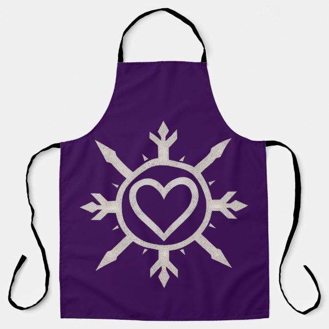 "Emblem of Love" All-Over Print Apron Schürze (Vorderseite)