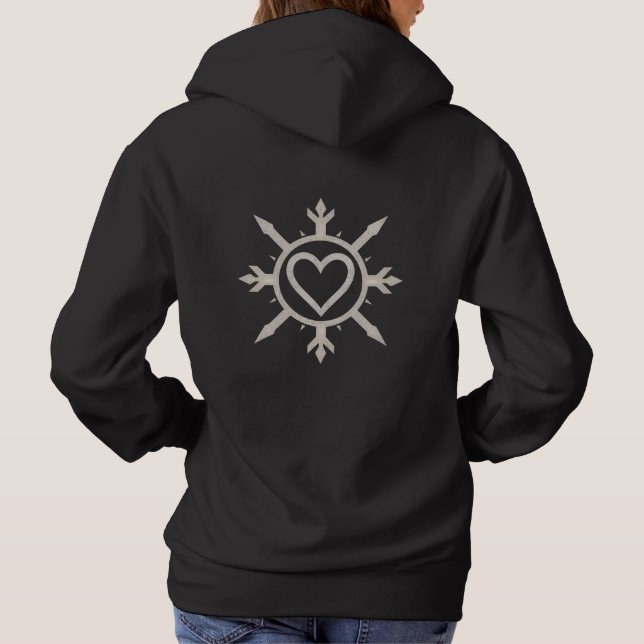 "Emblem of Love" T-Shirt Hoodie (Rückseite)