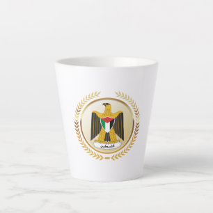Emblem Palästinas Milchtasse