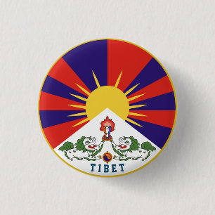 Emblem Tibets Button