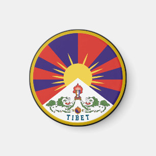 Emblem Tibets Magnet