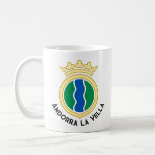 Emblem von Andorra la Vella Kaffeetasse