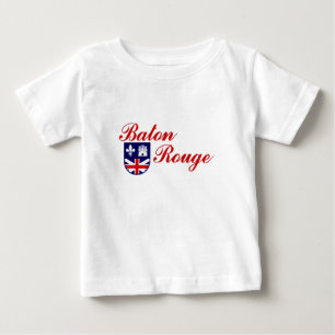 Emblem von Baton Rouge, Louisiana Baby T-Shirt