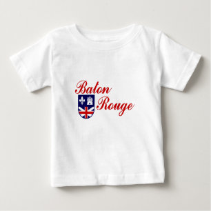 Emblem von Baton Rouge, Louisiana Baby T - Shirt