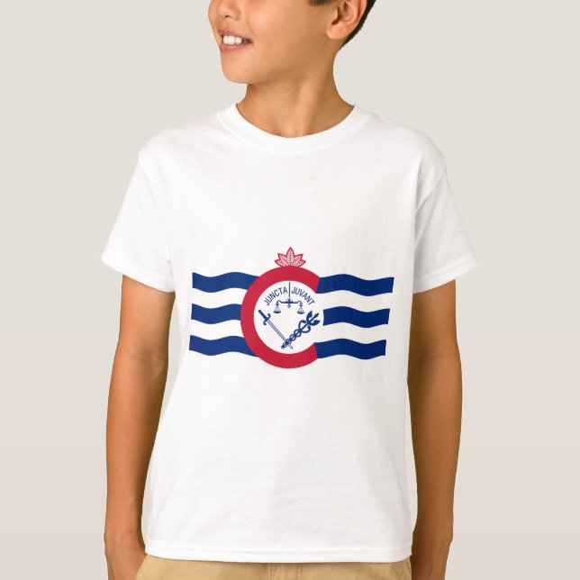 Emblem von Cincinnati, Ohio T-Shirt (Vorderseite)