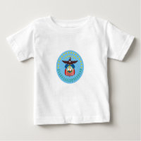 Emblem von Columbus, Ohio Baby T - Shirt