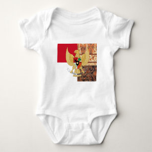 Emblem von Indonesien - Garuda Pancasila Baby Strampler