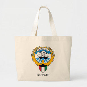 Emblem von Kuwait Jumbo Stoffbeutel