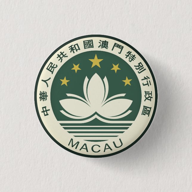 Emblem von Macau Button (Vorderseite)