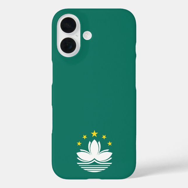 Emblem von Macau Case-Mate iPhone Hülle (Rückseite)