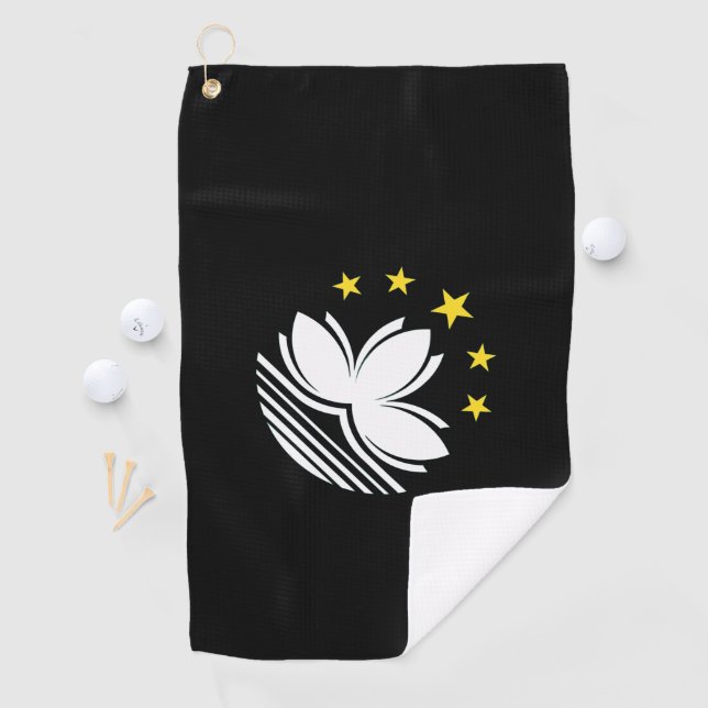 Emblem von Macau Golfhandtuch (Insitu)