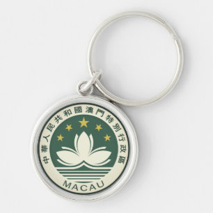 Emblem von Macau Schlüsselanhänger