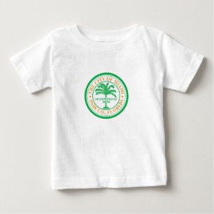 Emblem von Miami, Florida Baby T - Shirt