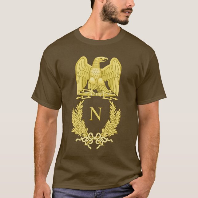 Emblem von Napoleon Bonaparte T-Shirt (Vorderseite)