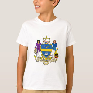 Emblem von Philadelphia, Pennsylvania T-Shirt
