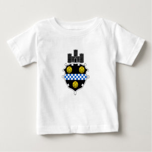 Emblem von Pittsburgh, Pennsylvania Baby T - Shirt