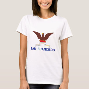 Emblem von San Francisco, Kalifornien, T - Shirt