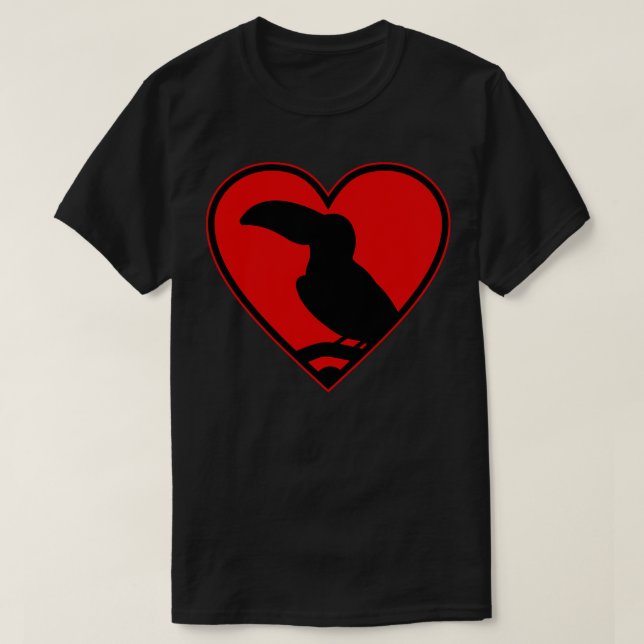 Emblem Wappen Toucan T-Shirt (Design vorne)