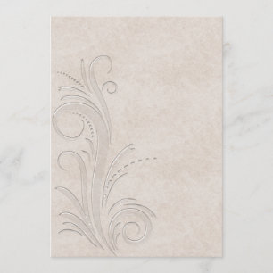 Embossed Illusion Debutante Ball Einladung