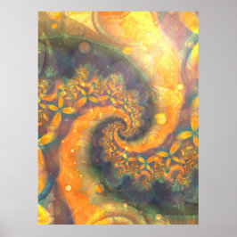 Embossed Sunshine Poster