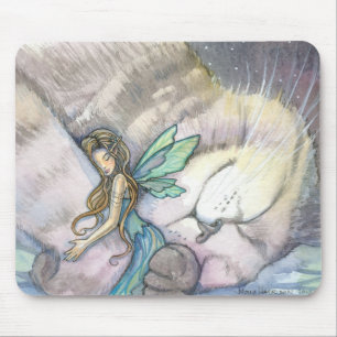 Embrace Cat und Fairy Mousepad