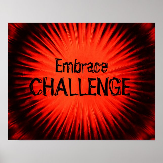 Embrace Challenge Poster (Vorne)
