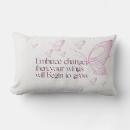 Embrace Change Lumbar Pillow Lendenkissen