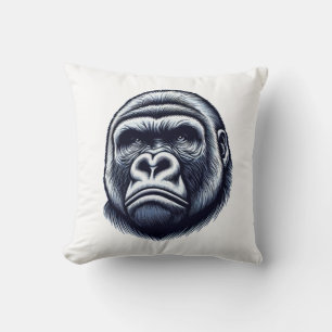 Embrace Comfort: Gorilla-geformtes Speicherschmied Kissen