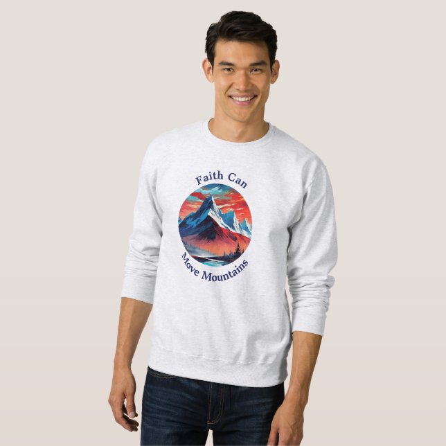 Embrace den Power des Glaubens Sweatshirt (Vorne ganz)
