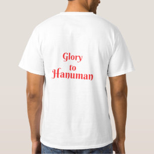 "Embrace Divine Vibes mit unserem 'Glory to Hanuma T-Shirt