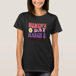Embrace Equity März 8 2023 International Women's T-Shirt
