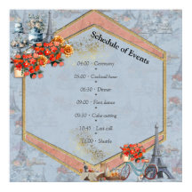 Embrace Französisch Land leben in Pale Blue