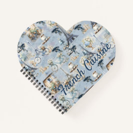 Embrace Französisch Land leben in Raffined Pale Bl Notizbuch