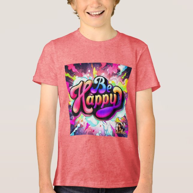 Embrace Joy Tri-Blend Shirt (Vorderseite)