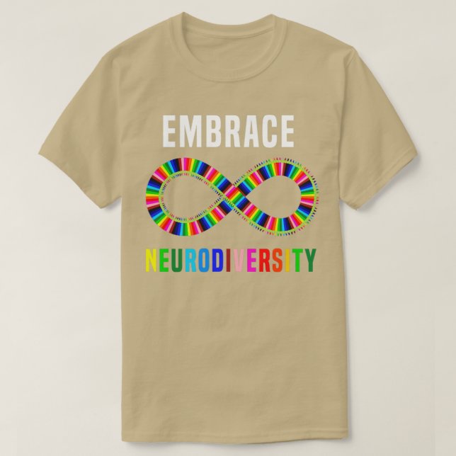 Embrace Neurodiversity9 T-Shirt (Design vorne)