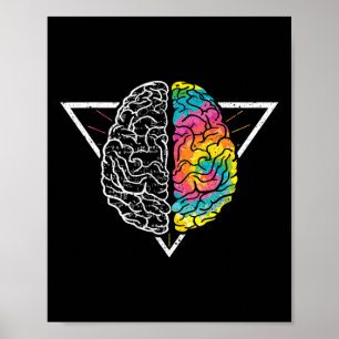 Embrace Neurodiversity ADHD LD Autismus Bewusstsei Poster