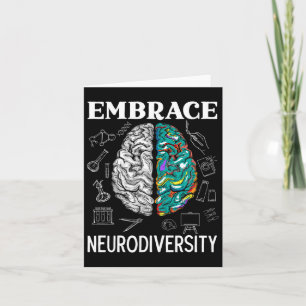 Embrace Neurodiversity Adheness Awareness Mental H Karte